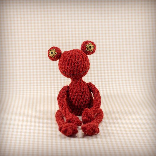 Lucky Frog - Dark red - Image 6