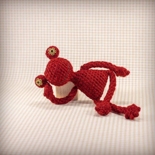 Lucky Frog - Dark red - Image 5