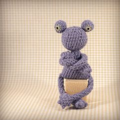 Lucky Frog - Lavender (magnets)