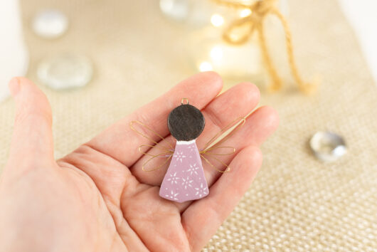 Pink angel decoration - Image 3