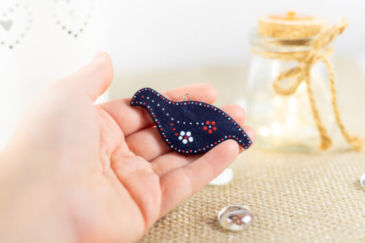 Blue ptarmigan decoration - Image 3