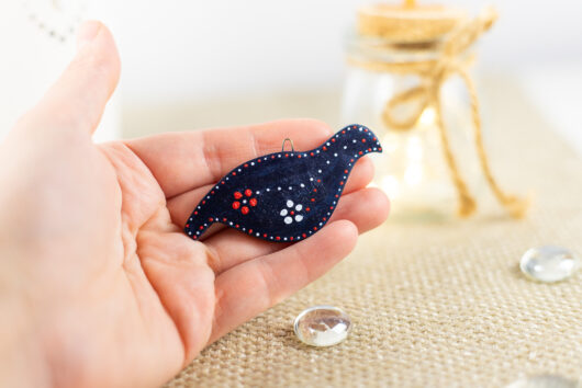 Blue ptarmigan decoration - Image 2