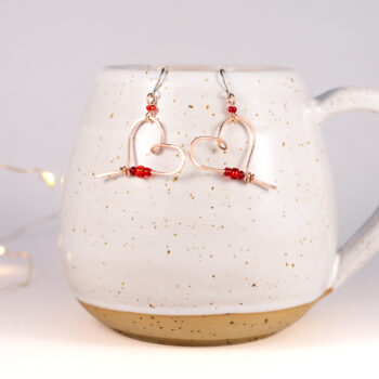 Sydänkorvakorut - kupari