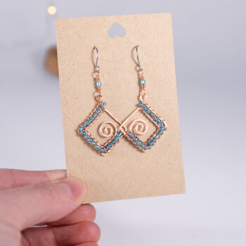 Spiraalikorvakorut - kupari