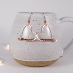 Sydänkorvakorut - kupari