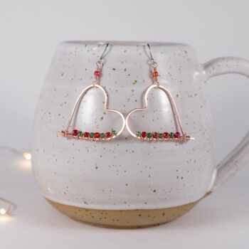 Sydänkorvakorut - kupari