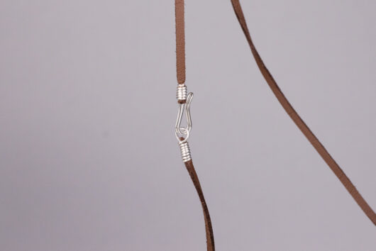 Fox pendant - silver-plated copper - Image 3