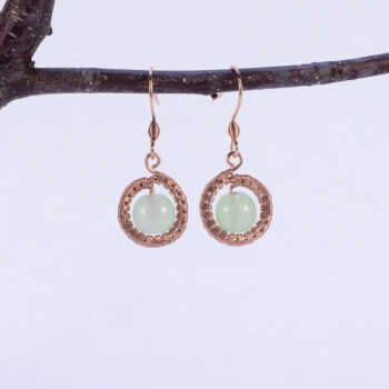 Náušnice - zelené