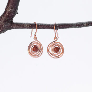 Náušnice - špirála