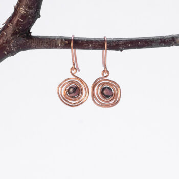 Náušnice - špirála