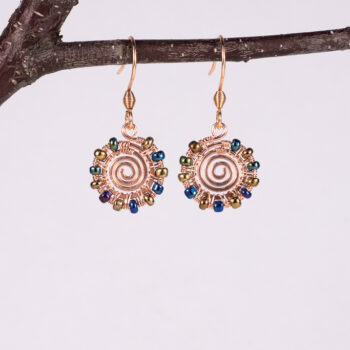 Náušnice - špirála