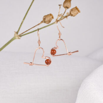 Sydänkorvakorut - Jaspis