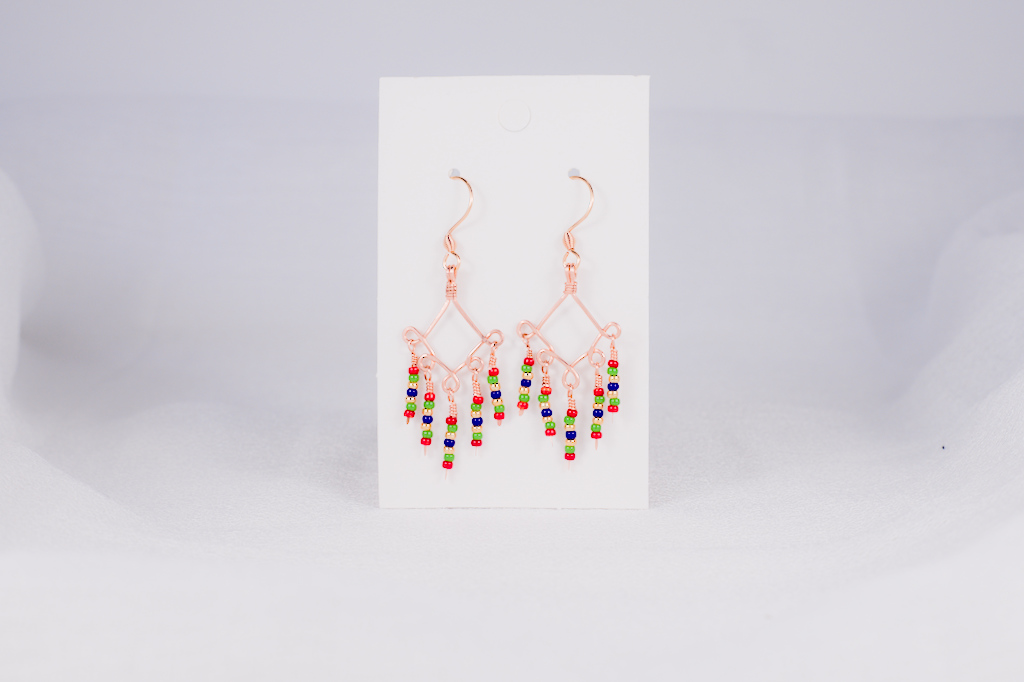 Hanging earrings - Image 2