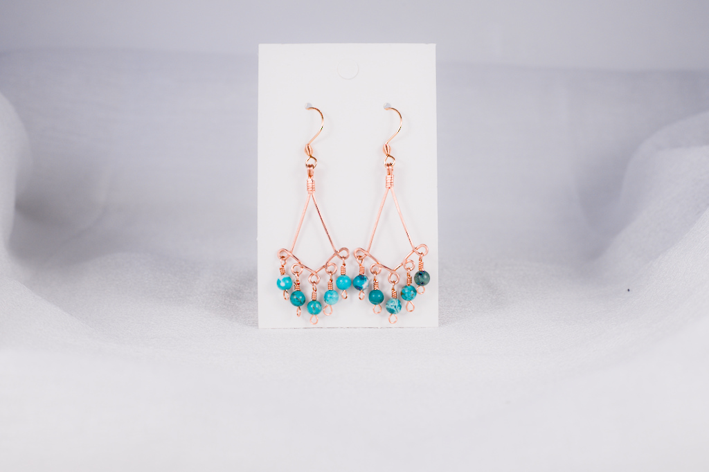 Hanging earrings - Image 2
