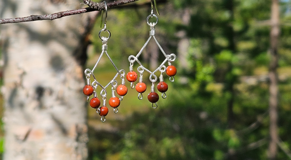 Hanging earrings - Image 2